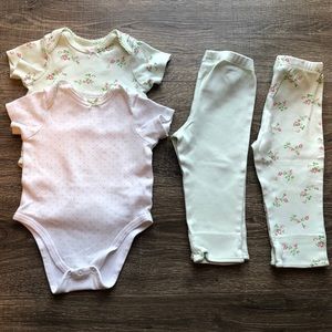 🚫SOLD🚫 Little Me 4 Piece Matching Set